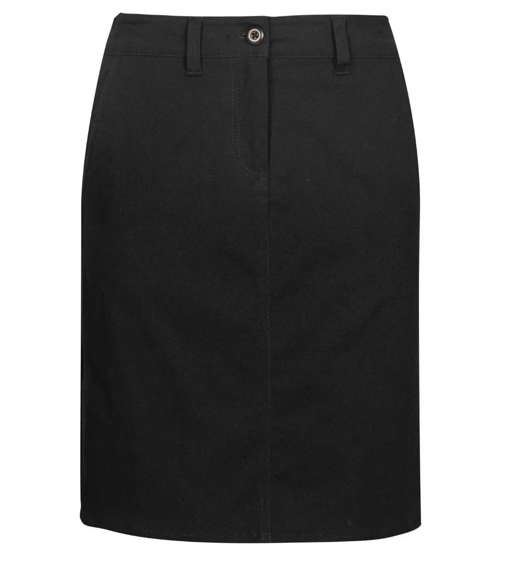 Picture of Biz Collection, Lawson Ladies Chino Skirt