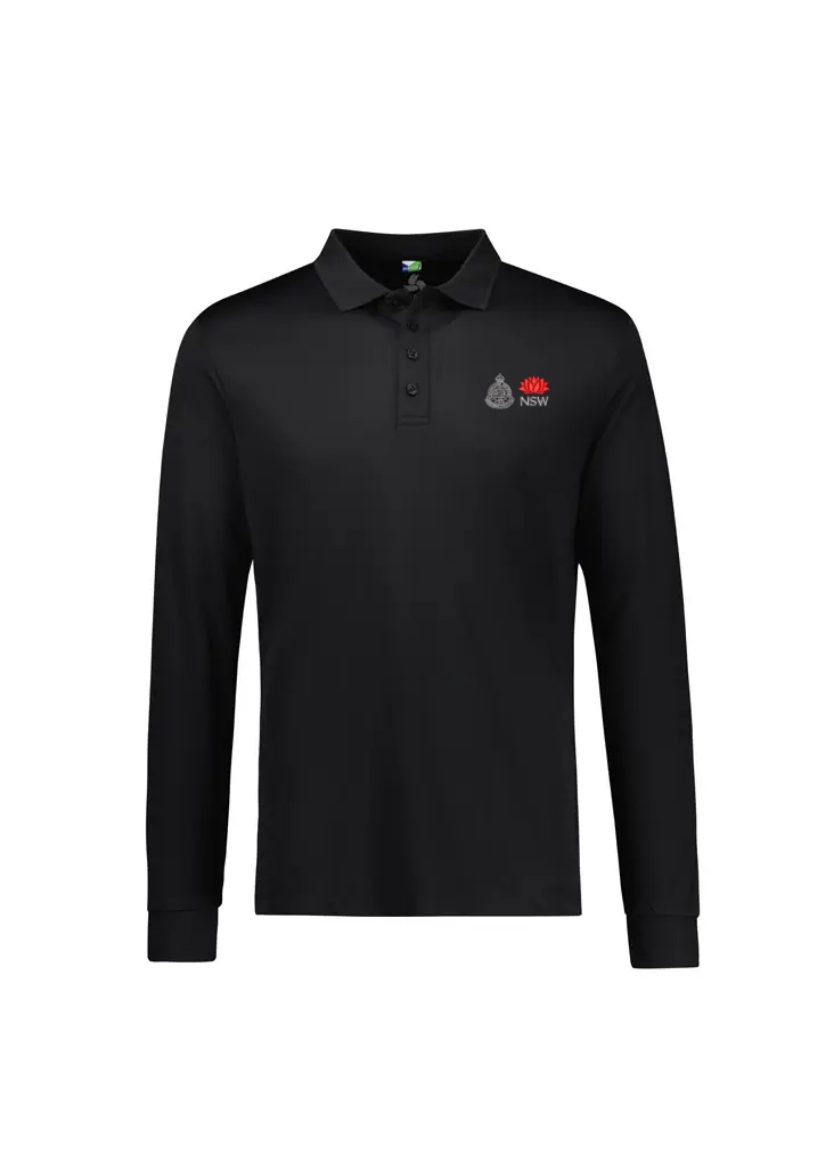 Picture of Biz Collection, Action Mens LS Polo
